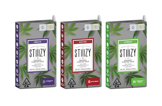Photograph of product: - Blue Dream - STIIIZY Starter Pack 1G Pod