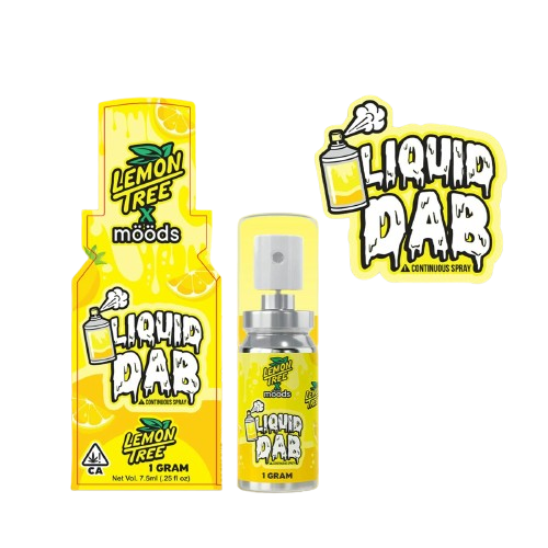 Photograph of product: Moods | Lemon Tree Liquid Dab Spray | 1g
