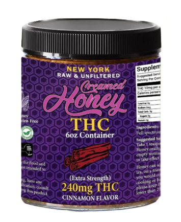 Photograph of Product: THC Infused Cinnamon Honey 240mg [B23]