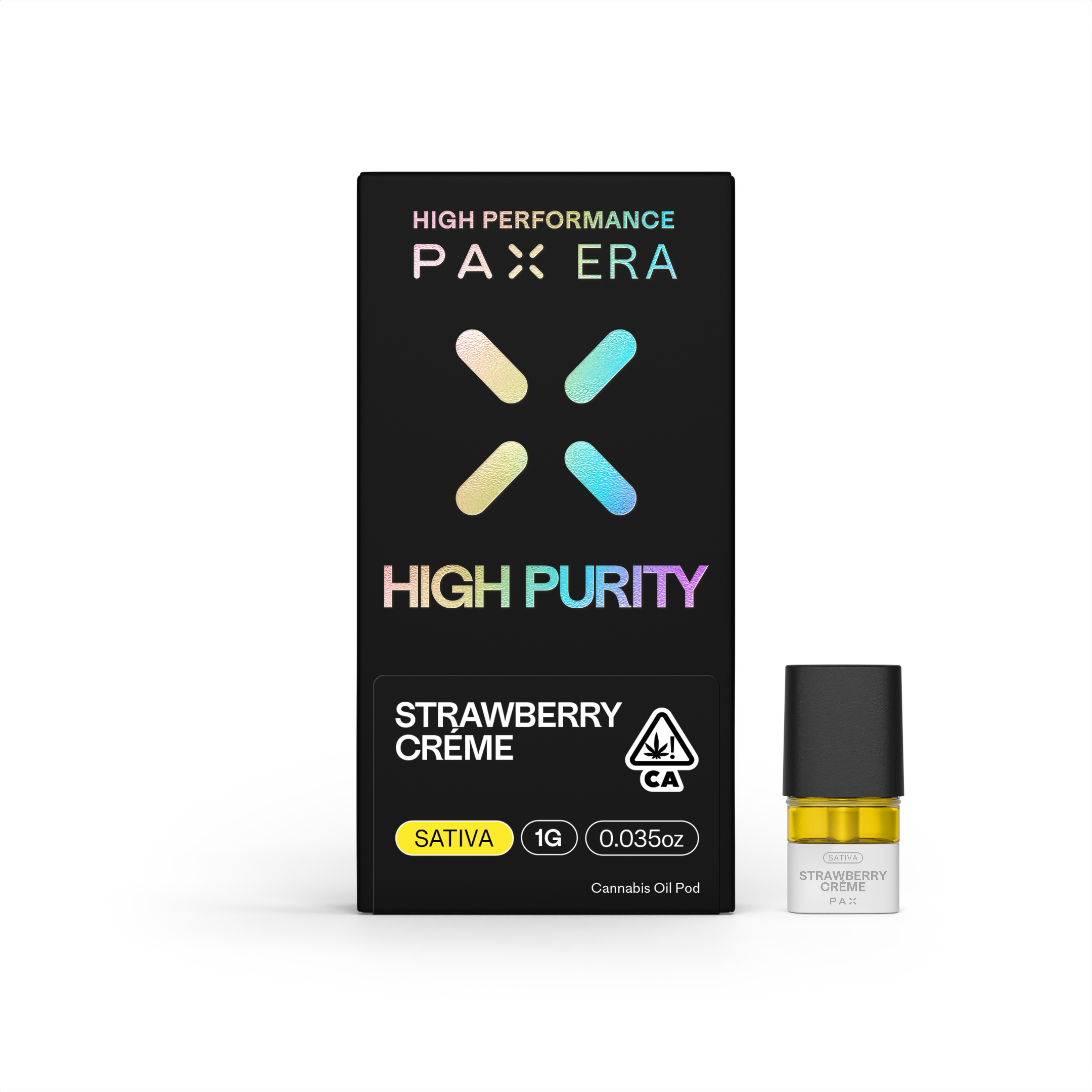 Photograph of product: Strawberry Creme High Purity TH-oui Pod | 1g