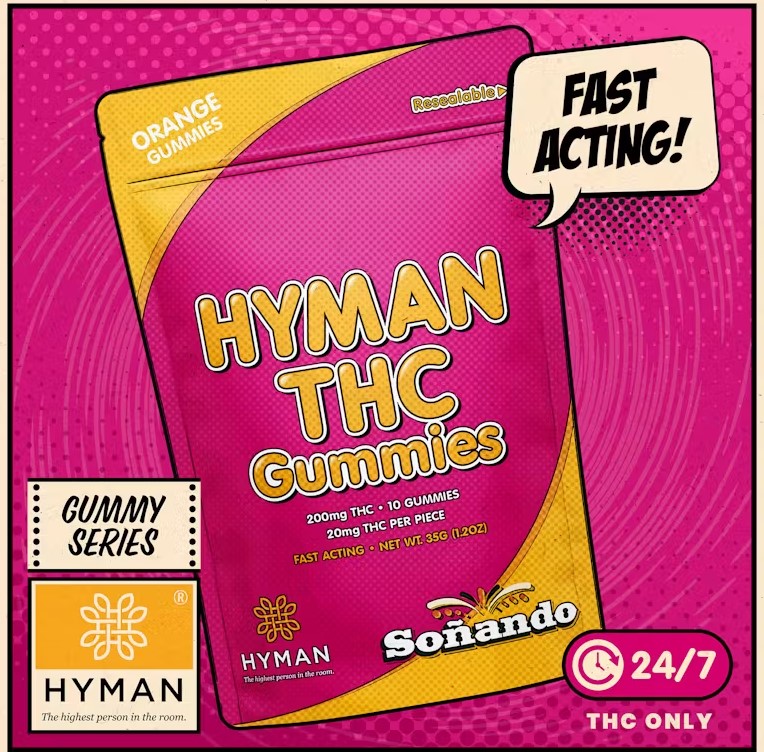 Photograph of product: Hyman - Sonando 200mg All Day Gummies