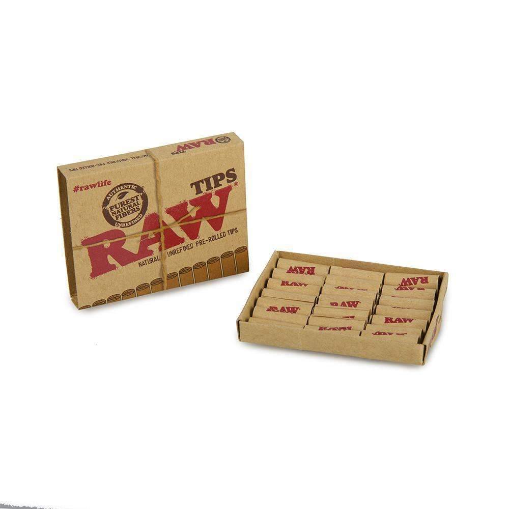 Photograph of product: RAW | Pre-Rolled Tips | 21ct