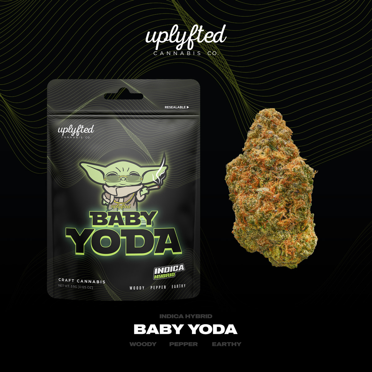 Photograph of product: Baby Yoda Deli - 14g