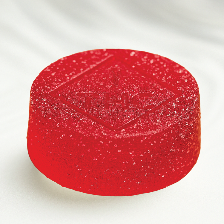 Photograph of product: Ruby Hibiscus Live Rosin Gummies 110mg -10pk