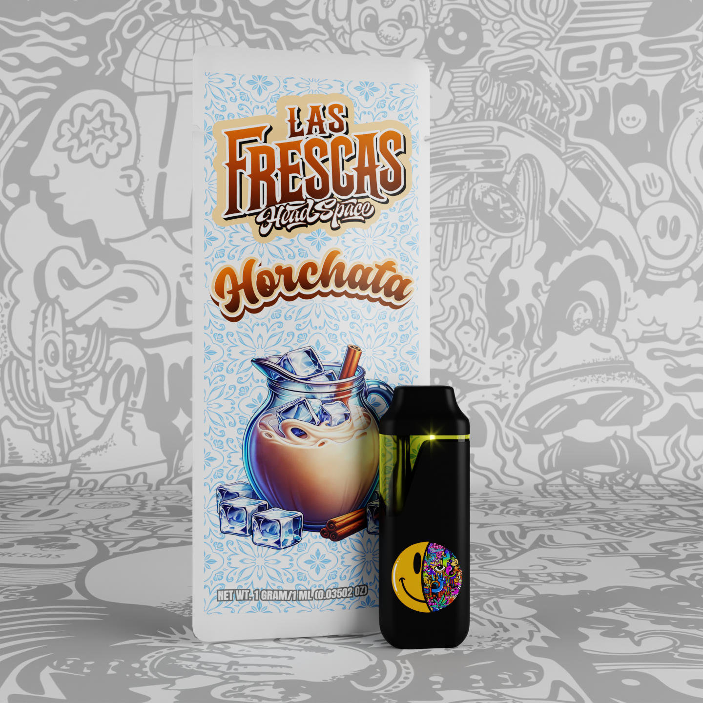 Photograph of product: Las Frescas Disposable Vape - Horchata
