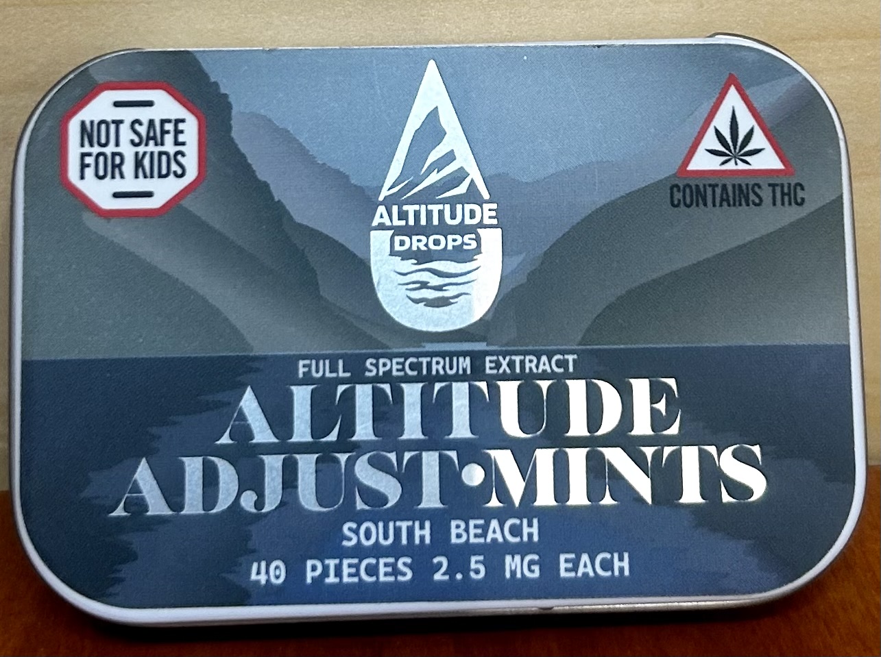 Photograph of product: Altitude Adjust-mints