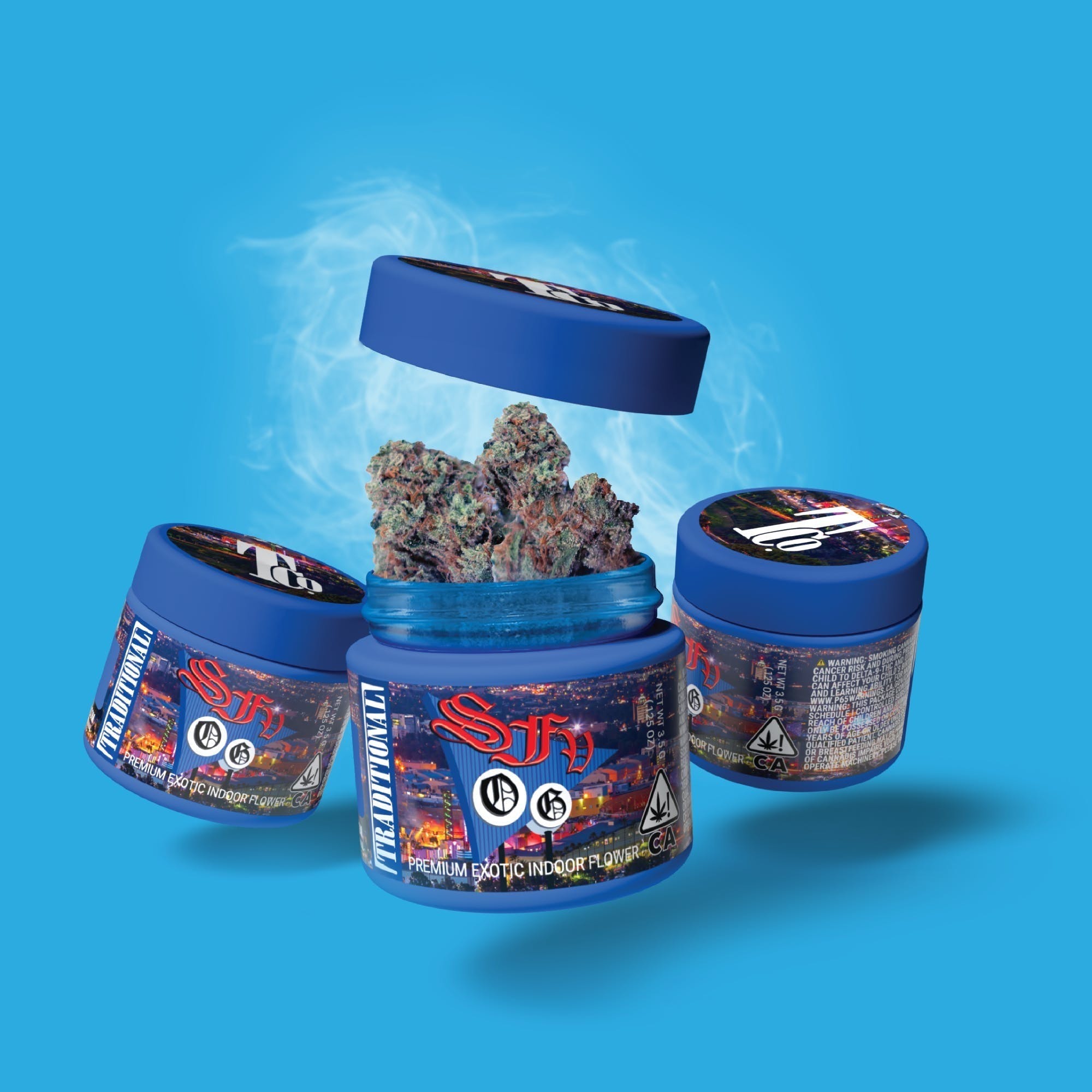 Photograph of product: Traditional - SFV OG 3.5G - 3.5 grams