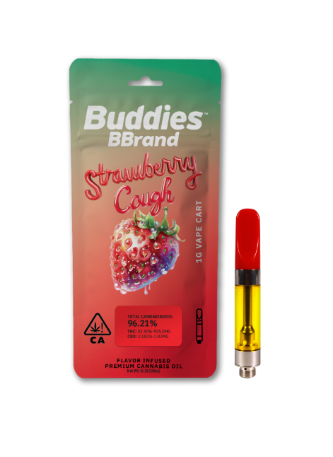 Photograph of Product: BBrand | Distillate 510 Vape | Strawberry Cough | 1g
