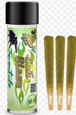 Photograph of product: Cali Blaze | 3g Tarantula | Mojito (S)