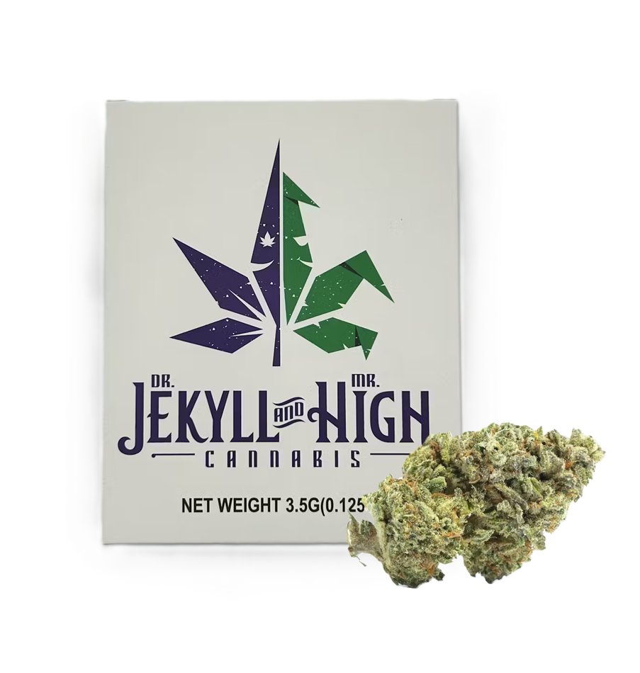 Photograph of product: Dr. Jekyll & Mr. High | Blueberry Cheesecake | Flower 3.5g