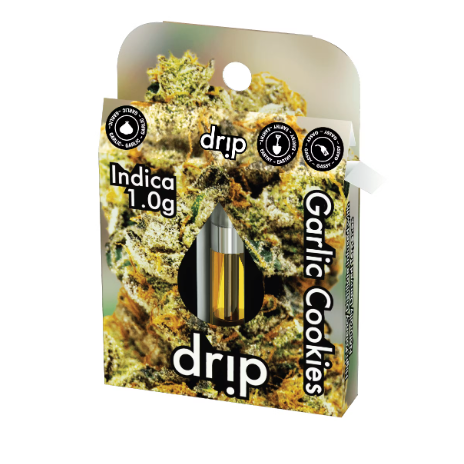 Photograph of product: DRIP | Vape Cartridge | Garlic Cookies