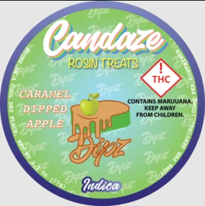 Photograph of product: Candaze Dipz - Caramel Green Apple (I) 100mg
