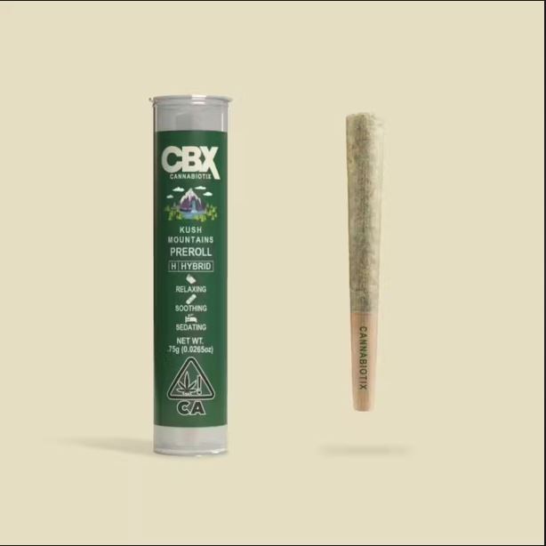 Photograph of product: CBX Super Mango Haze Pre-Roll