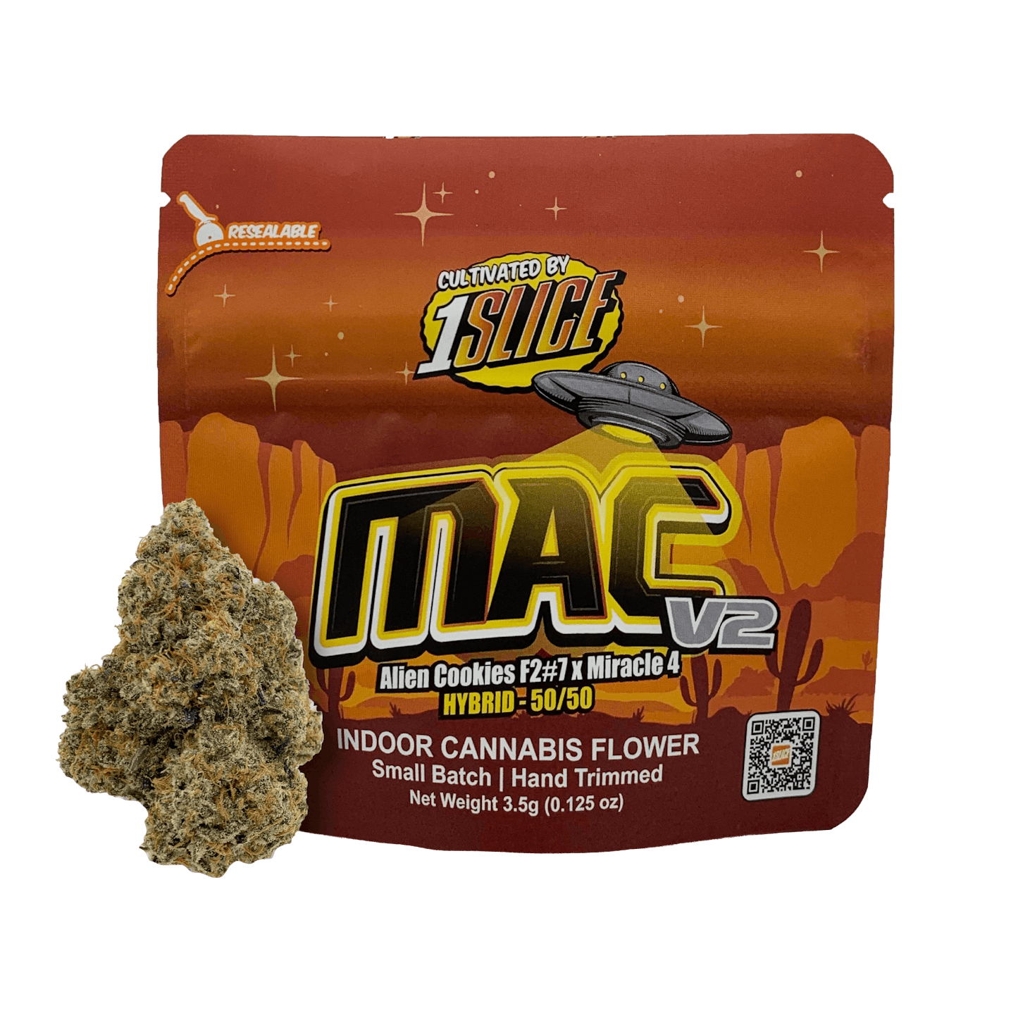 Photograph of product: 1Slice | Mac V2 | Flower | 3.5g