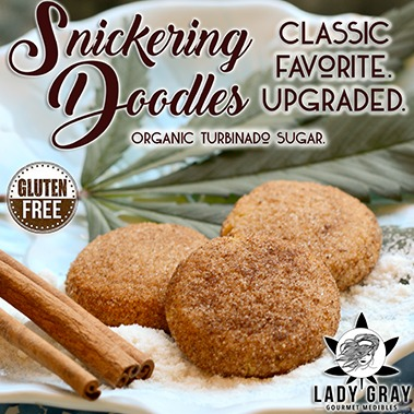Photograph of product: Snickering Doodle (10mg) Single Cookie by Lady Gray