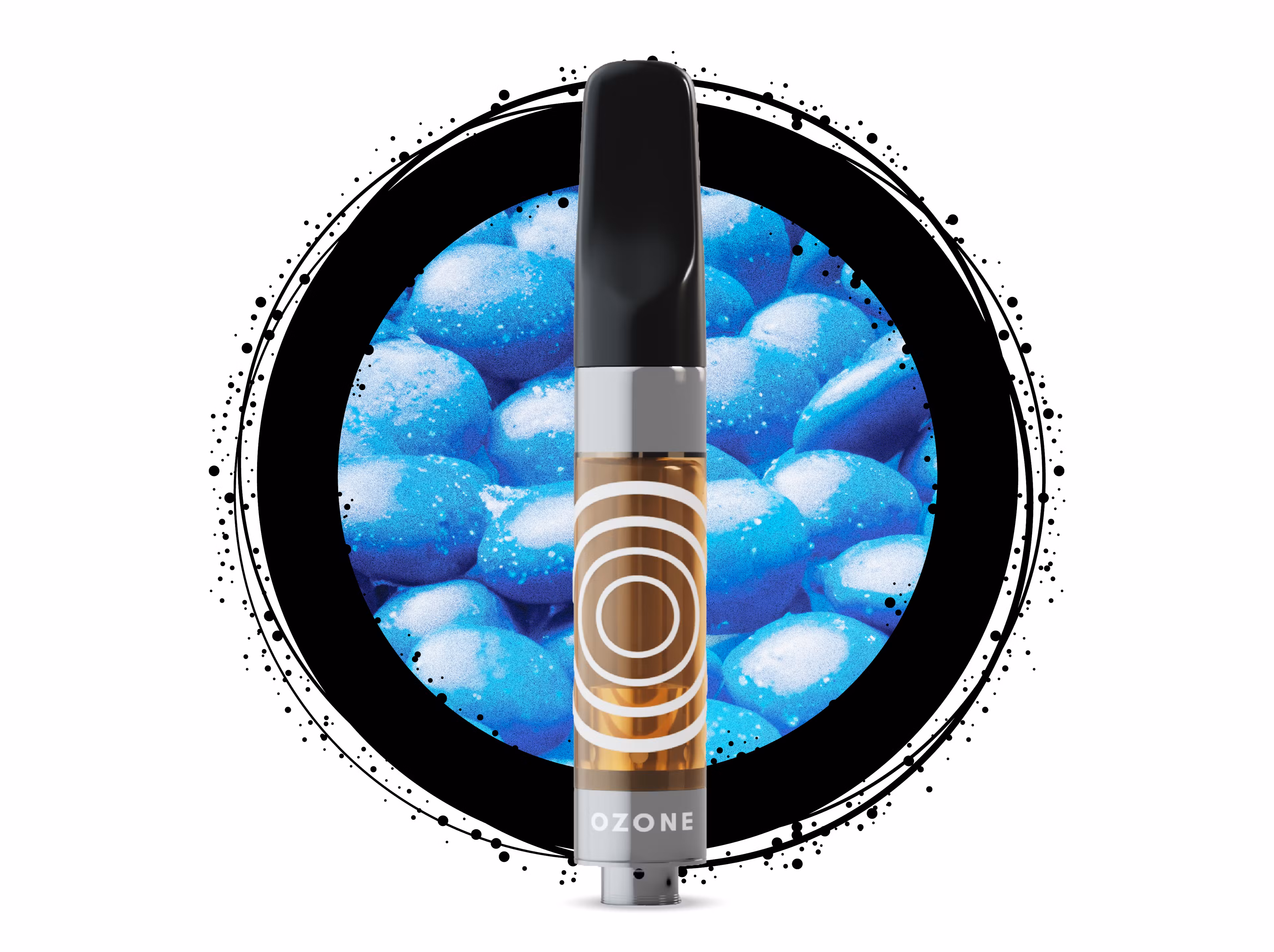 Photograph of product: Ozone | 1g Distillate Cart | Blue Z