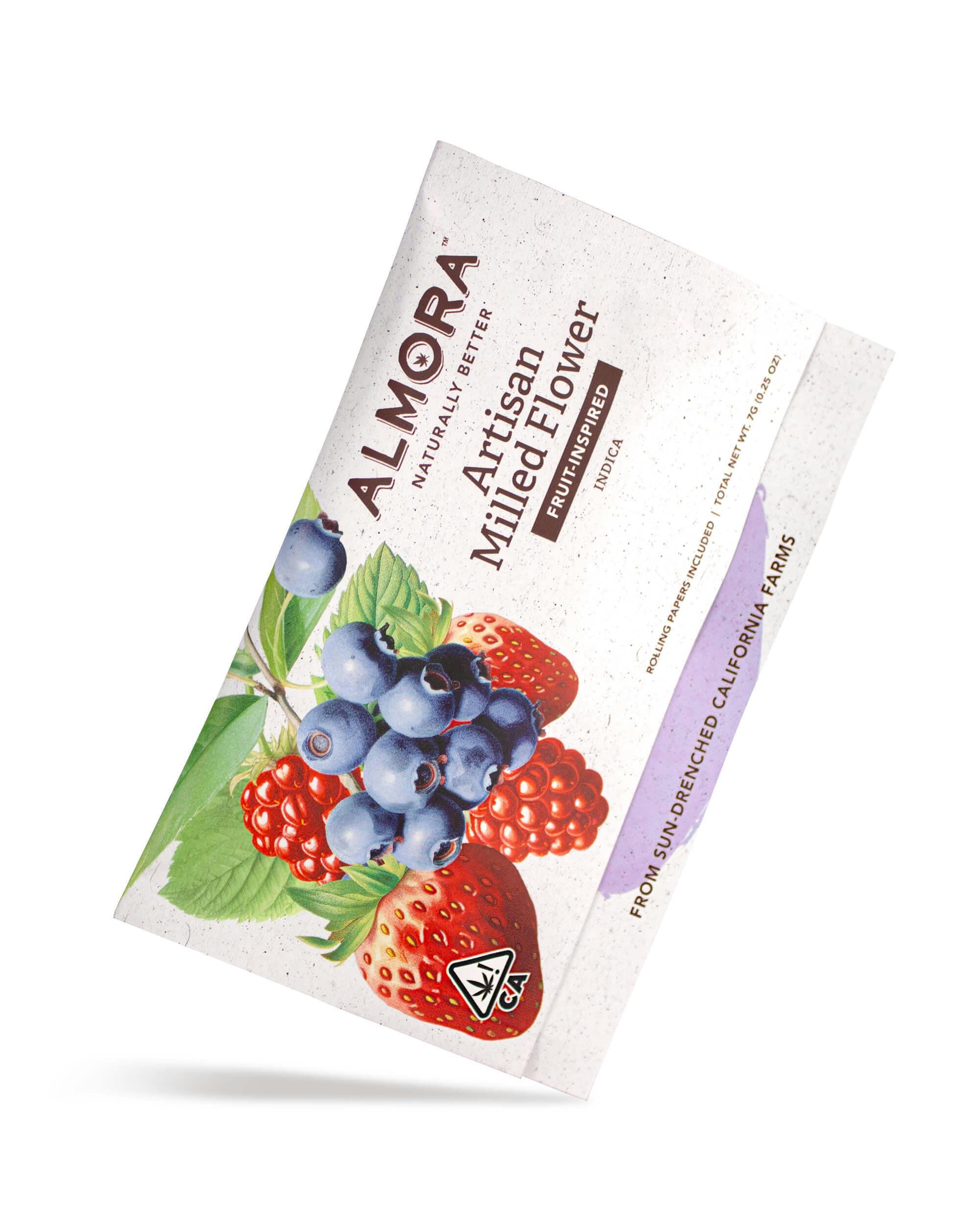 Photograph of product: ALMORA FARM | Oui'd | ARTISIAN INFUSED MILLED FLOWER | 7G