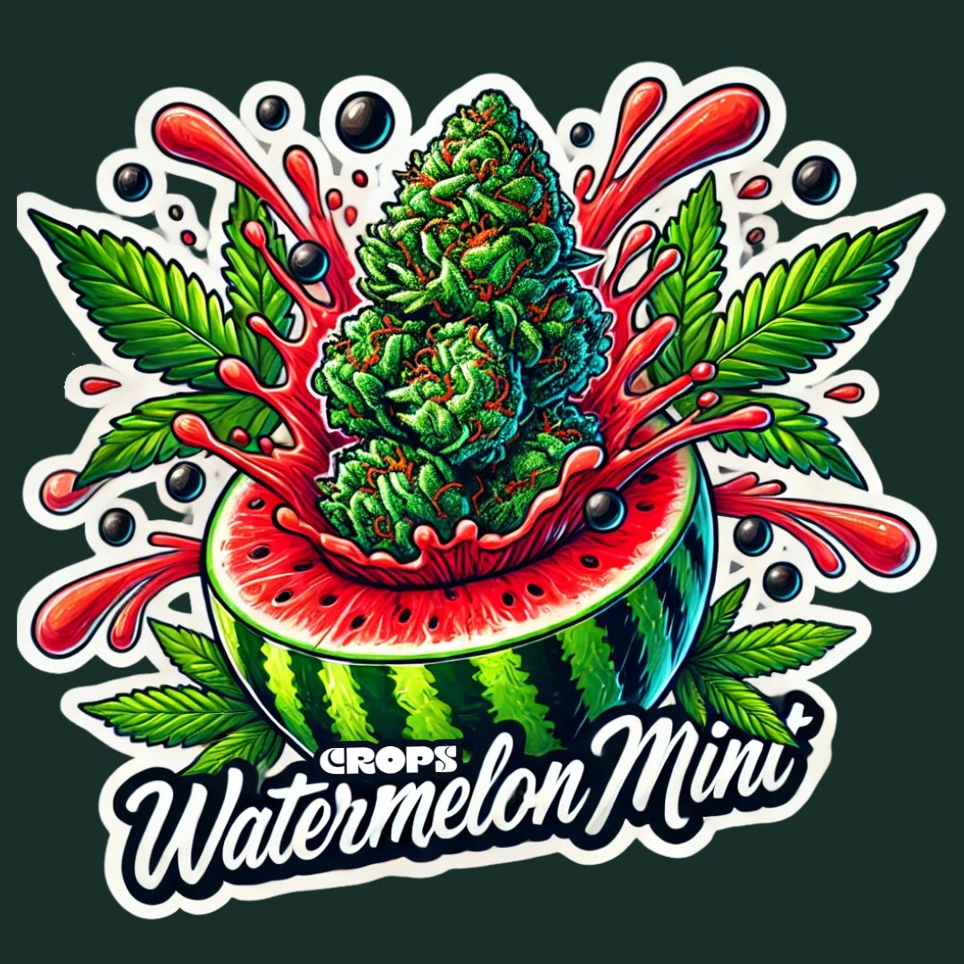 Photograph of product: Crops - Preroll - Watermelon Mint - 0.5g - 48 Pack