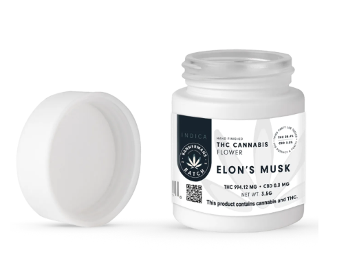 Photograph of product: Bannermans Batch | Elons Musk | Flower | 3.5g