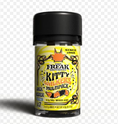 Photograph of product: Wedding Cake Kitty Walkers 7pk - 