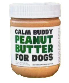 Photograph of product: ZILLA'S | PEANUT BUTTER FOR DOGS | CALM BUDDY | CBD