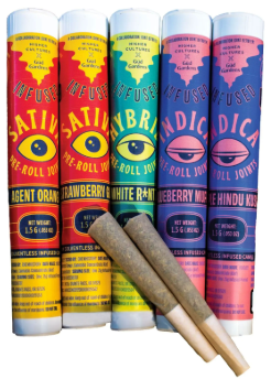 Photograph of product: Infused Pre-Roll Pack | Frozen Sangria | Half Gram 2-Pack