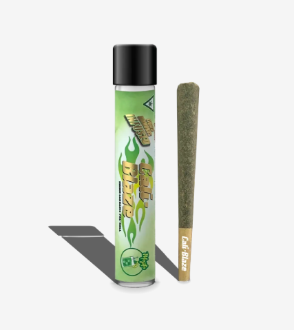 Photograph of product: Cali Blaze - Mojito - Liquid Diamond Infused Pre-Roll