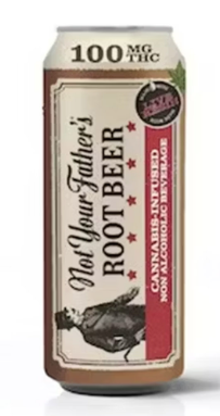 Photograph of product: Nyf   Root Beer | 16oz Soda 100mg   100 Mg