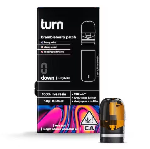 Photograph of product: Brambleberry Patch 'Turn Down' Live Resin Pod 1g - 