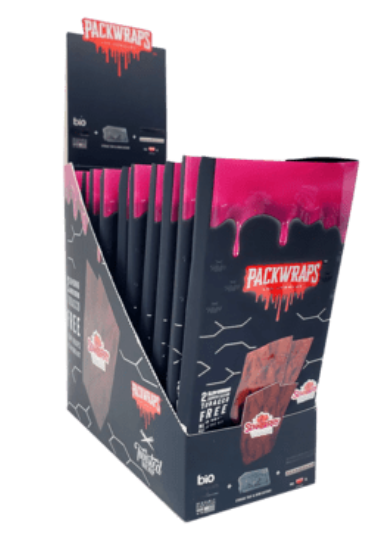 Photograph of product: Pack Wraps | Strawberry Vanilla