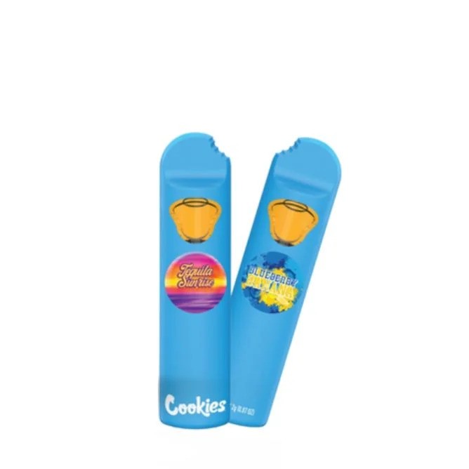 Photograph of product: COOKIES 2 X 0.5G DISTILLATE DUAL CHAMBER BERNIEHANA BUTTER/TEQUILLA SUNRISE