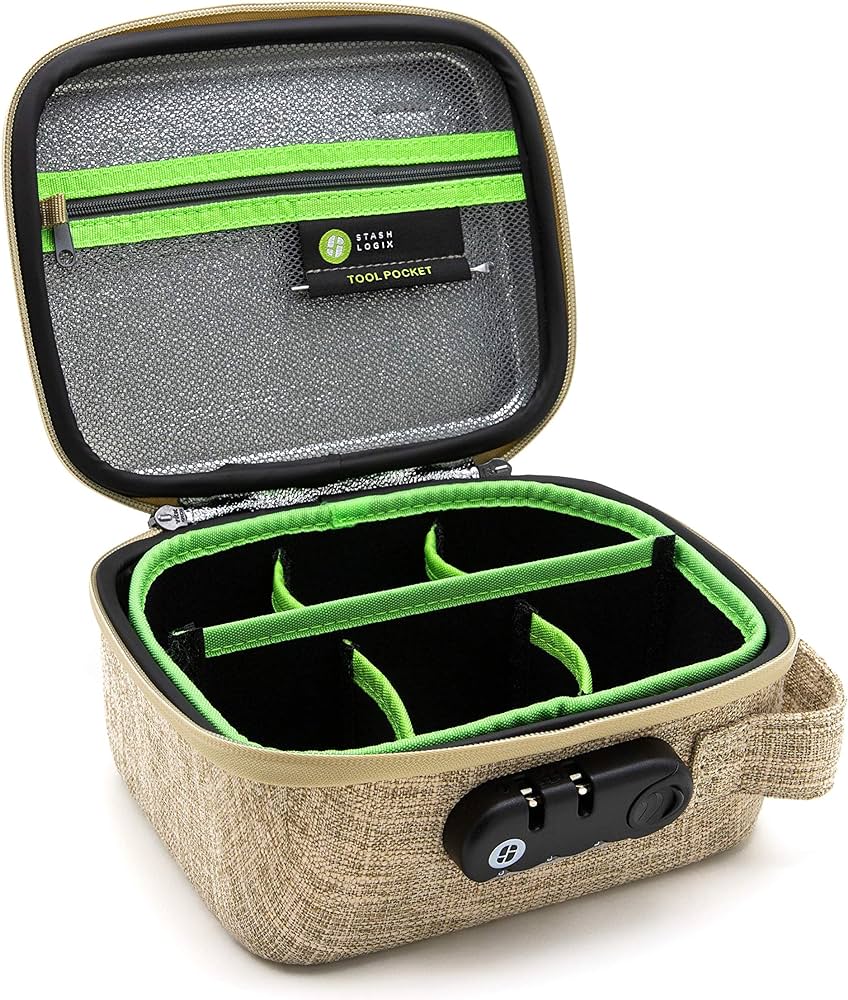 Photograph of product: StashLogix Silverton Tan Case Medium