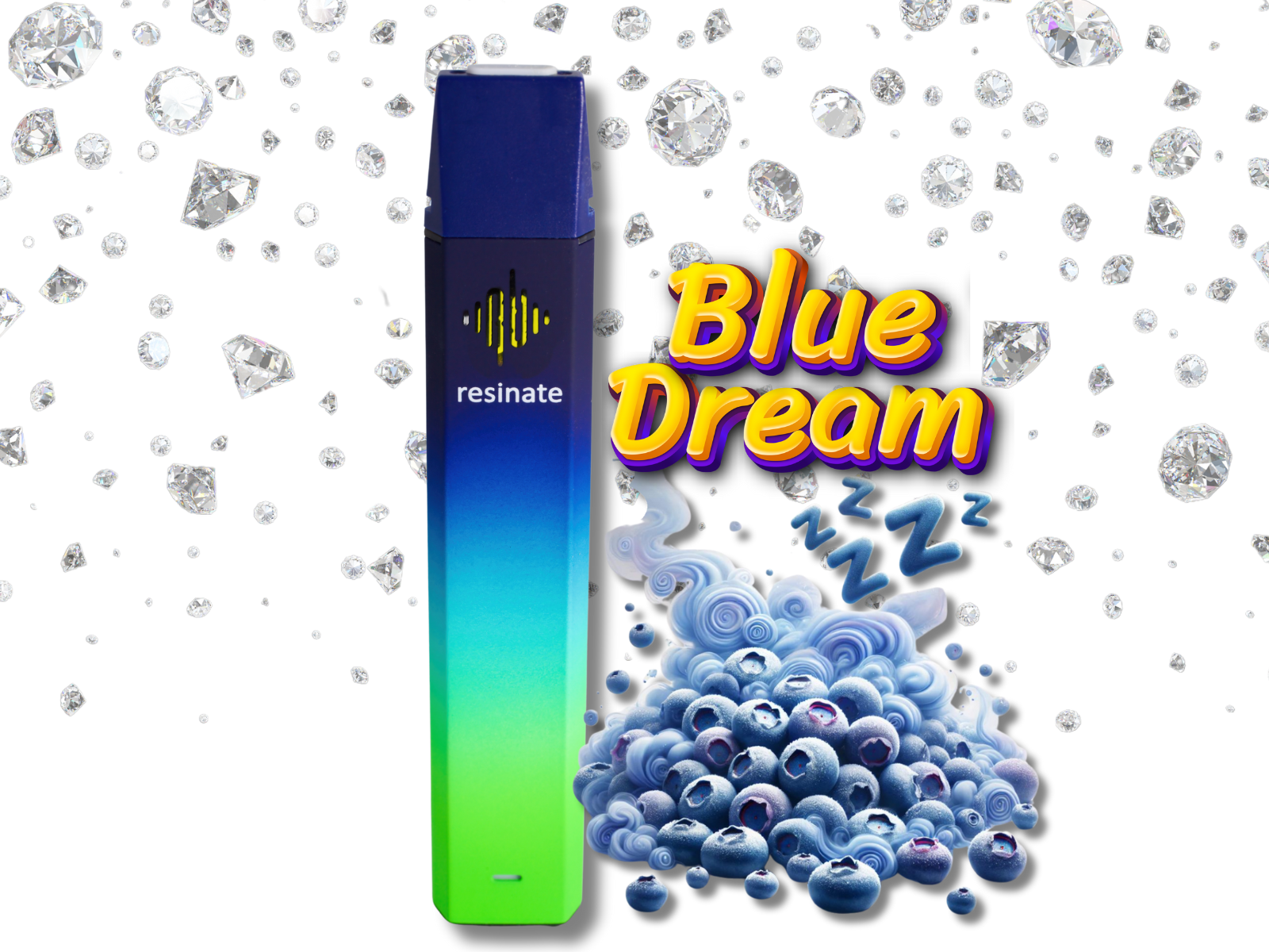 Photograph of product: Resin Dispo | Blue Dream