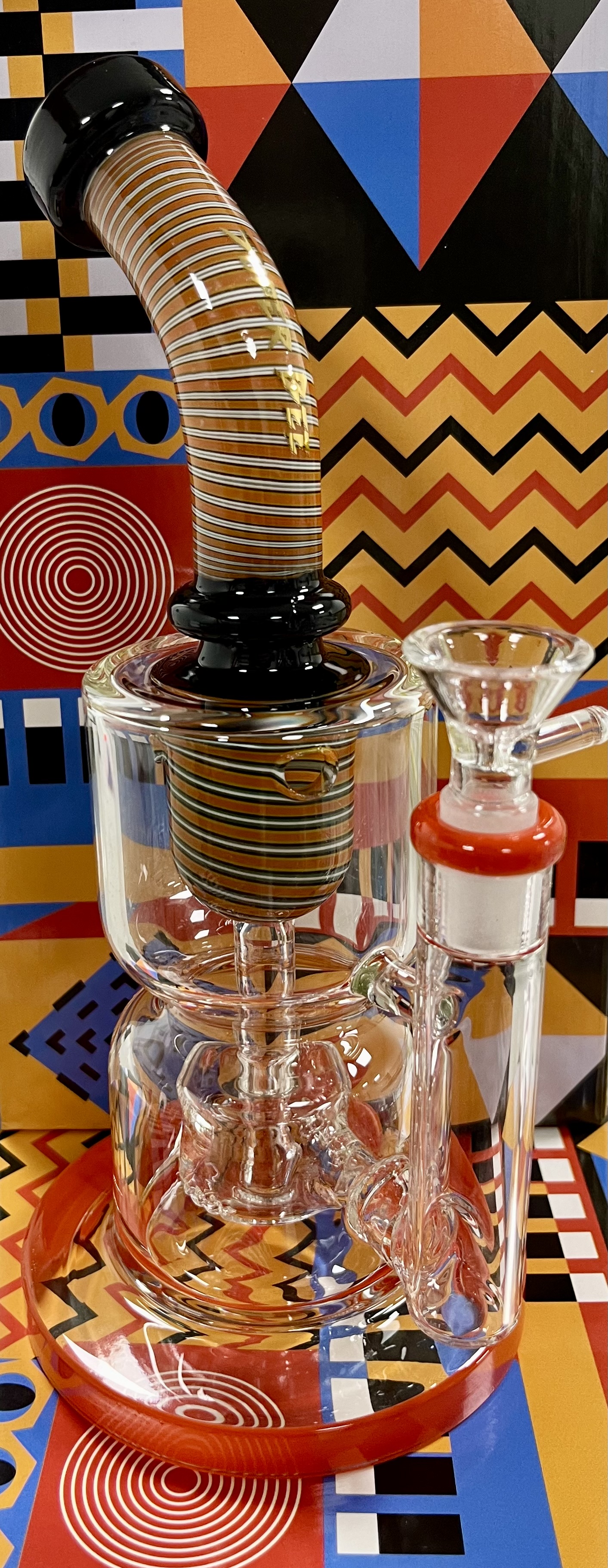 Photograph of product: Glass Water Pipe l Super Bee Bong l Assorted Style