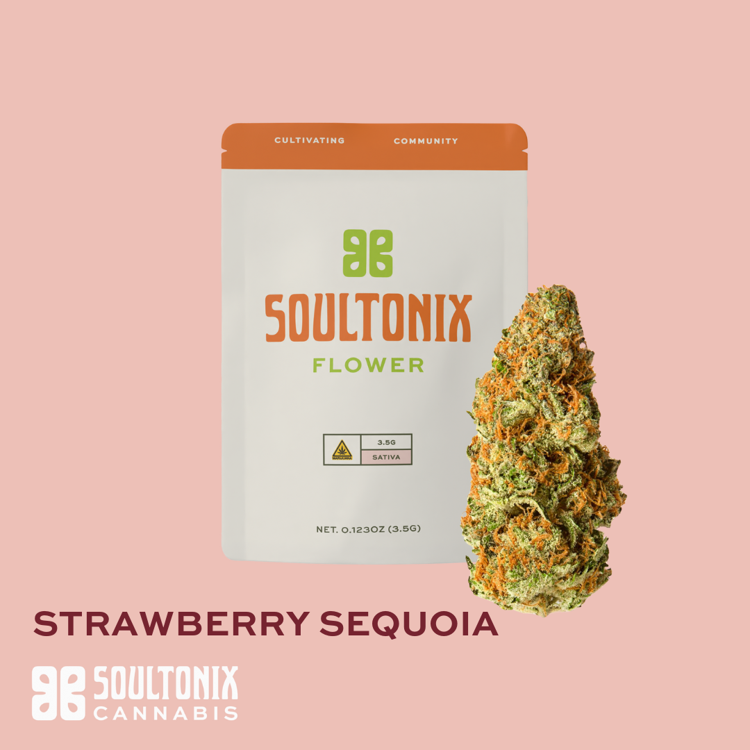 Photograph of product: Strawberry Sequoia - (3.5) - 3.5g