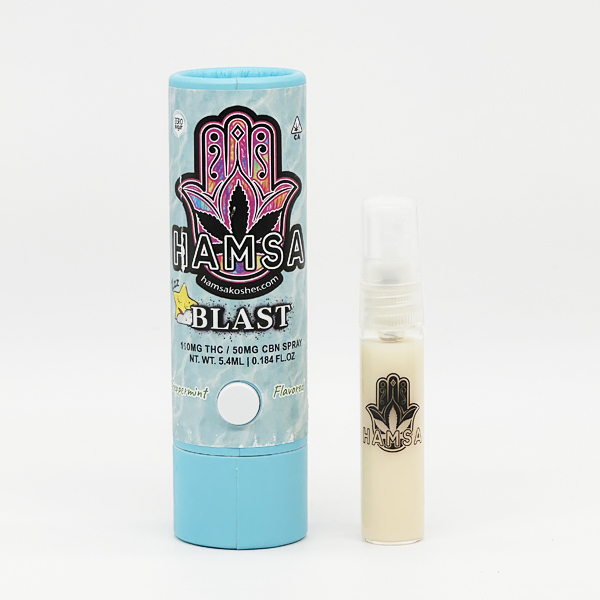 Photograph of product: Hamsa | Blast | Fast Acting TH-oui Spray | 100mg