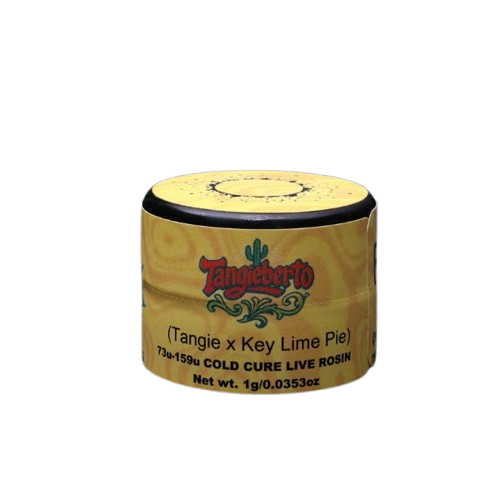 Photograph of product: Rosin Tech Labs | Tangieberto Cold Cure Rosin | 1g