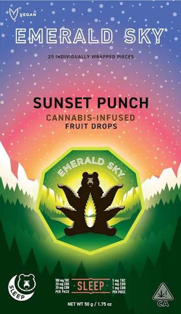 Photograph of product: Sunset Punch Sleep | 100mg Drops