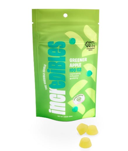 Photograph of product: Greener Apple Gummies - 10 Pack