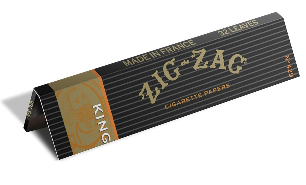 Photograph of product: Zig Zag Slow-Burning Rolling Papers - Kingsize