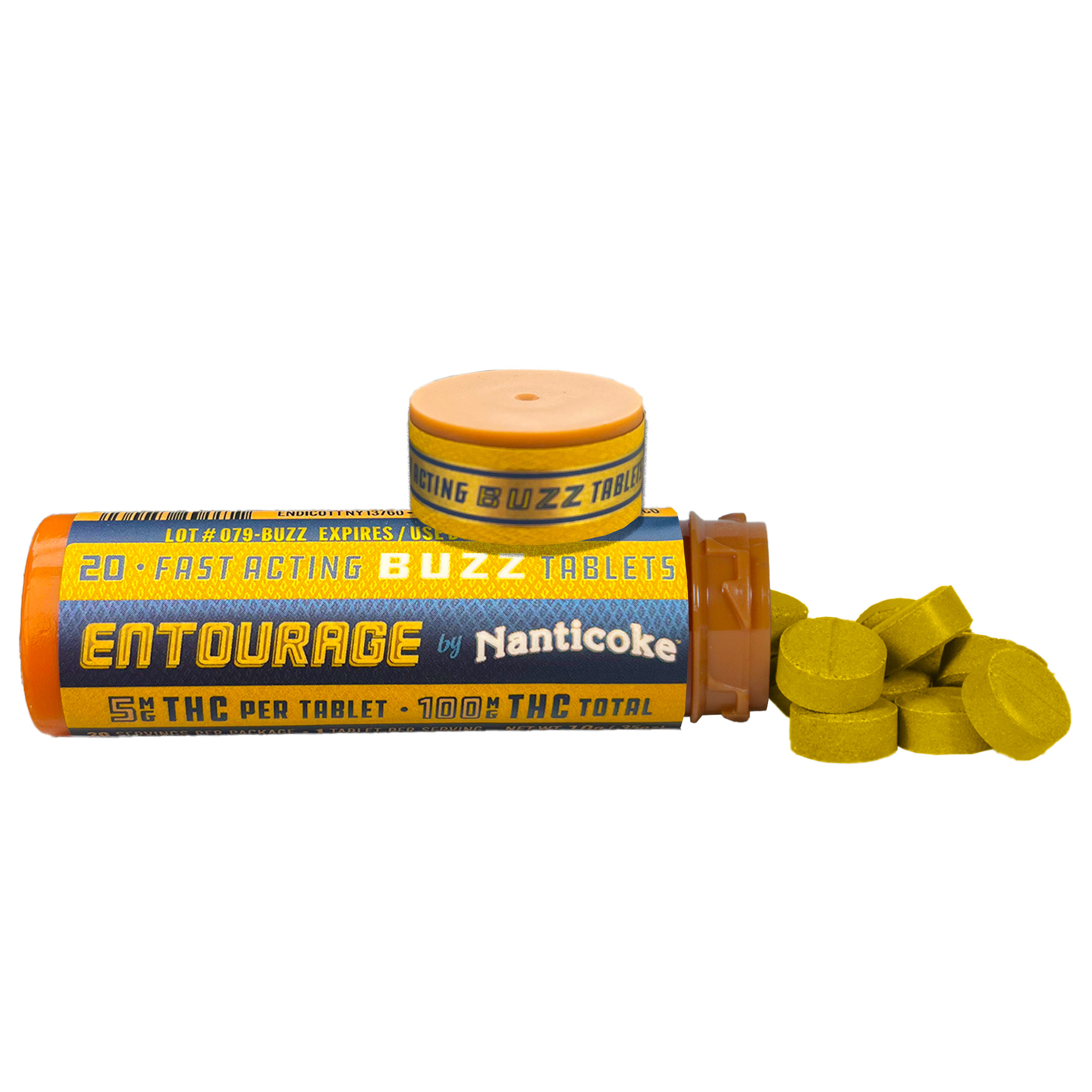 Photograph of product: Nanticoke: Entourage Buzz Tablets