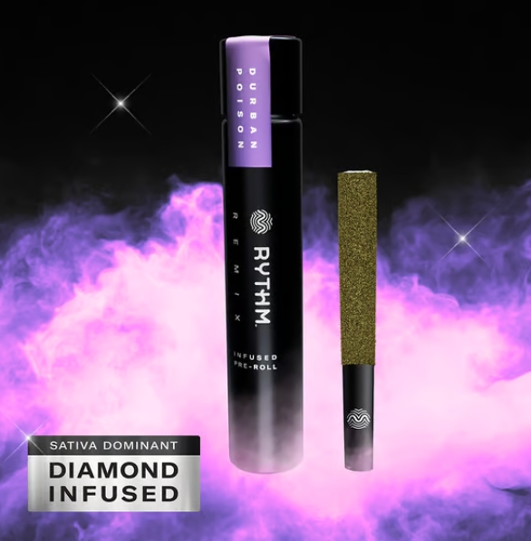 Photograph of product: Durban Poison Infused Pre-Roll | 1g