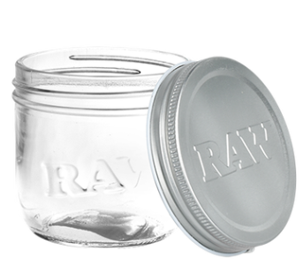 Photograph of product: RAW Mason Jar - 10oz