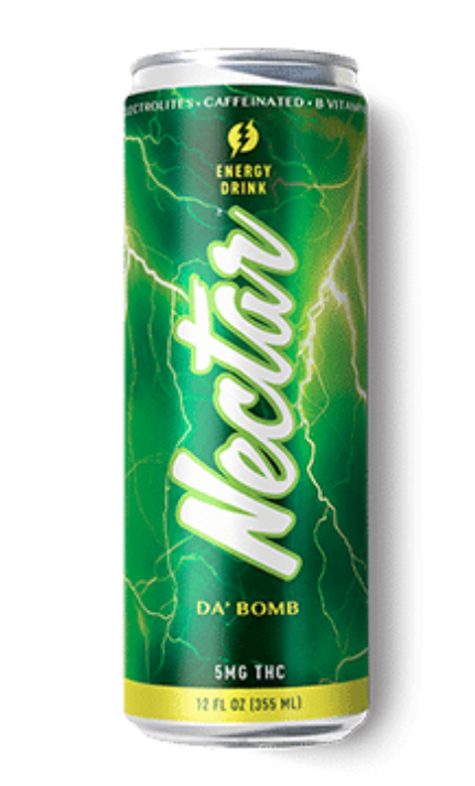 Photograph of product: Beverage | Da Bomb Energy (Caffeinated) | 5mg