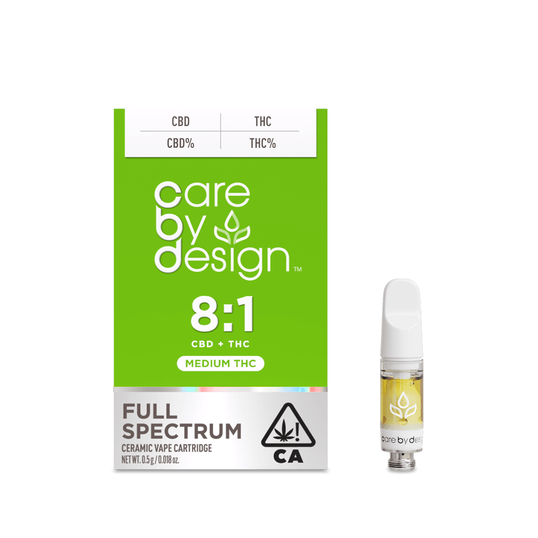 Photograph of product: Care By Design 8:1 Full Spectrum Vape Cart., 1g