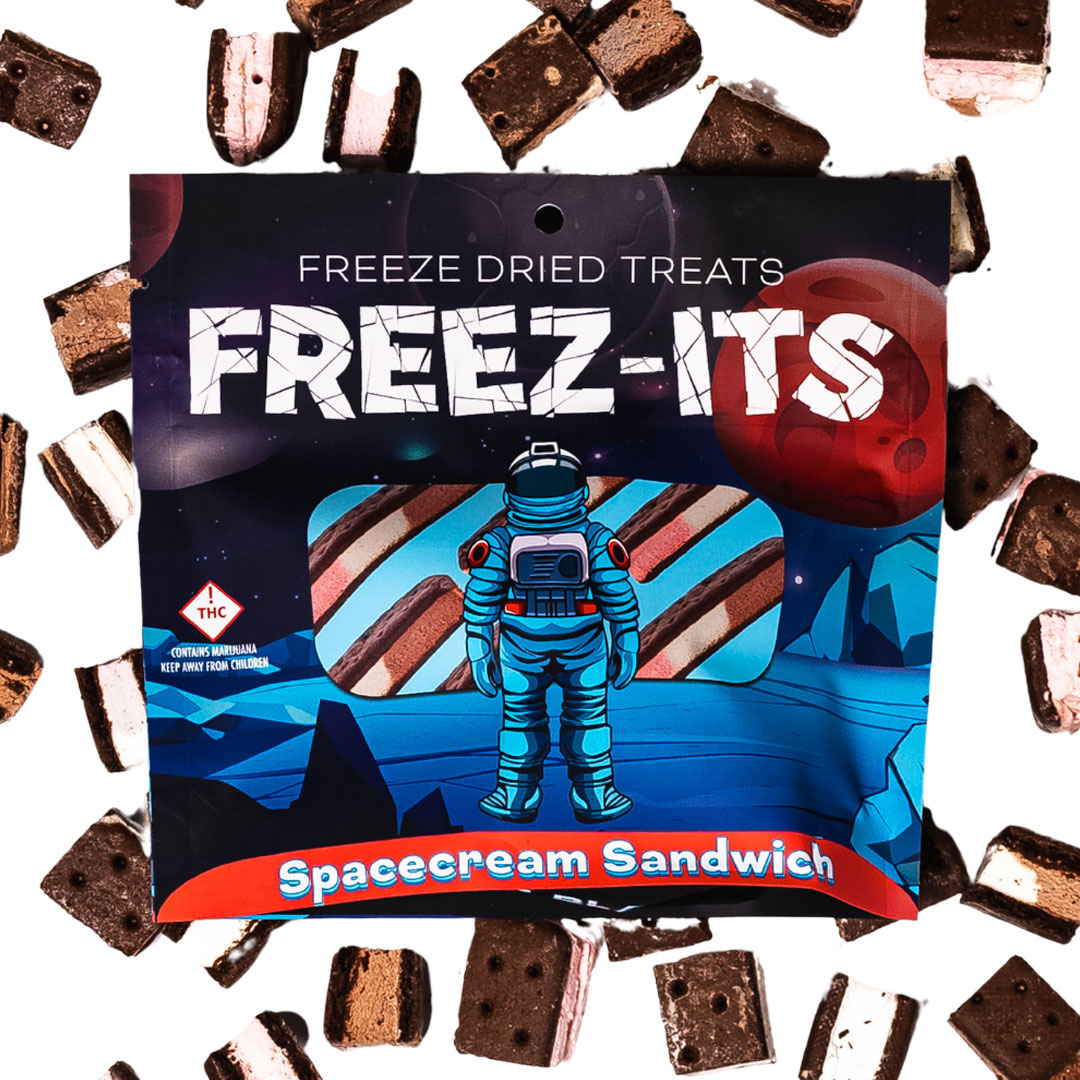 Photograph of Product: Freez-Its | Spacecream Sandwich (100mg)