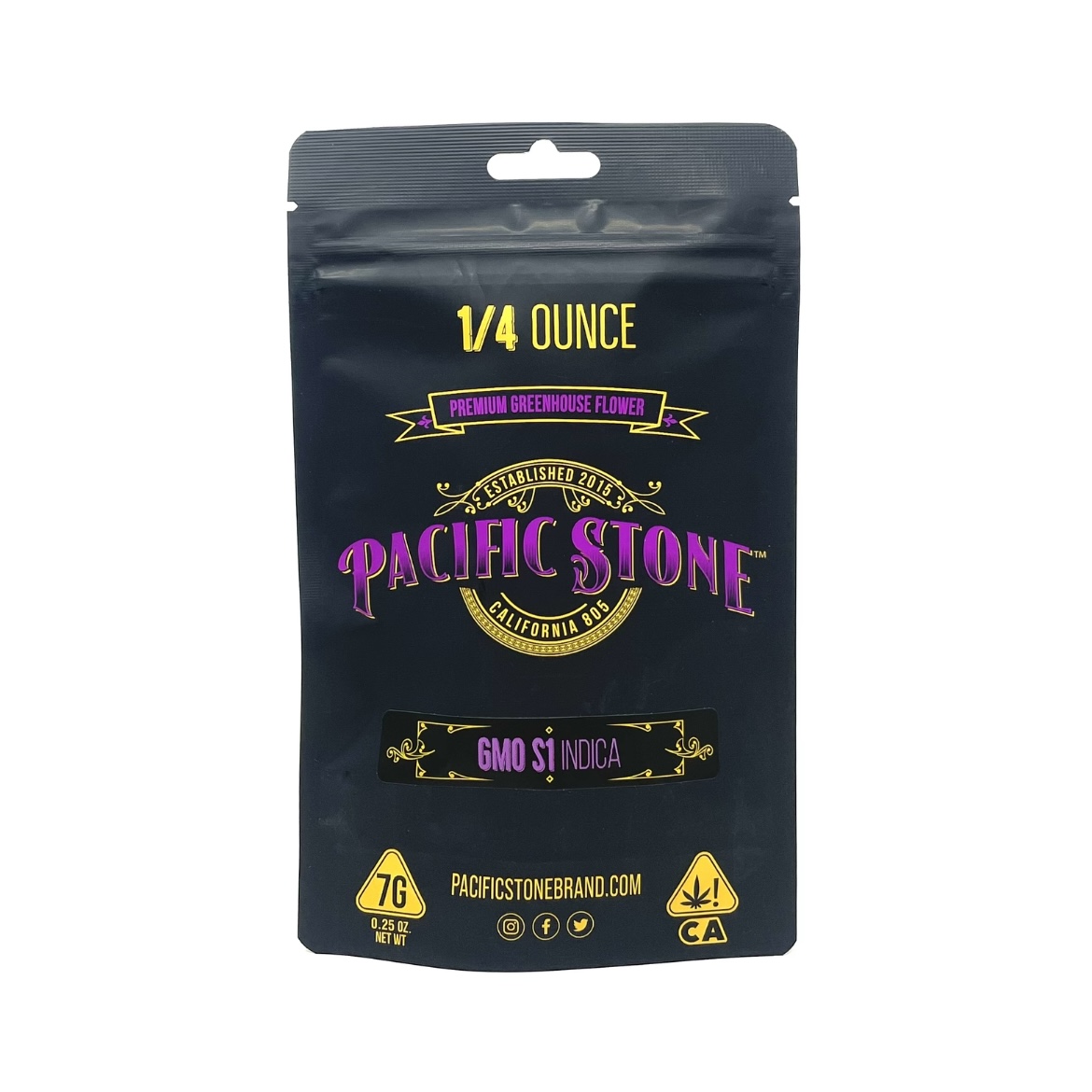 Photograph of product: PACIFIC STONE: GMO 7G POUCH