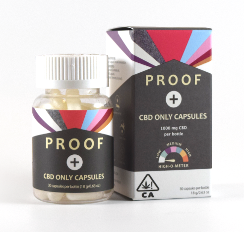 Photograph of product: 1000MG CBD ONLY CAPSULES