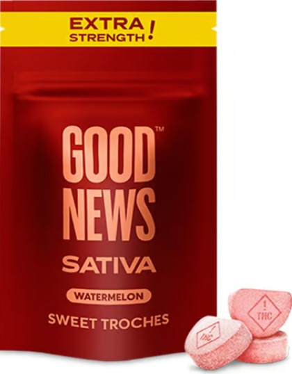 Photograph of product: Watermelon Extra Strength Troches | 50mg/10pk (500mg)