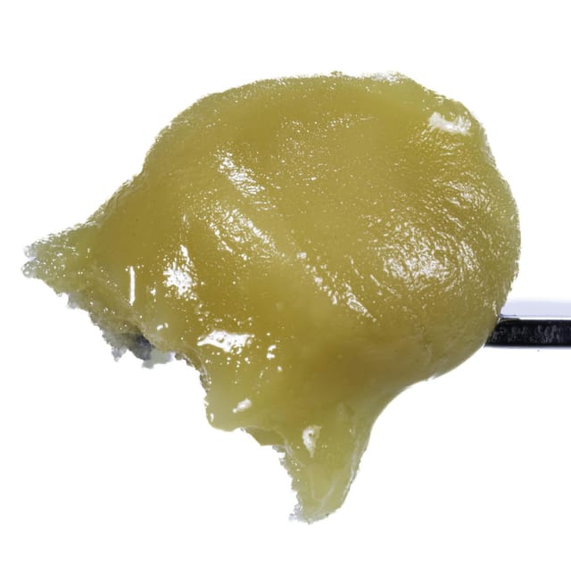 Photograph of product: Banana Cream Pie | 1G Live Resin Badder - 